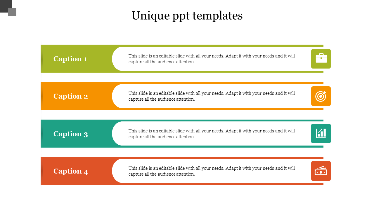 Stunning Unique PPT Templates For Presentation